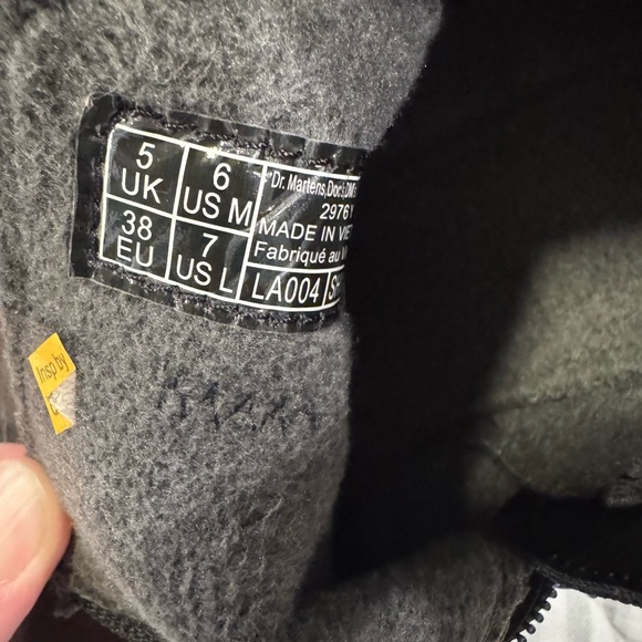 Dr. Martens Dark Brown Leather Zip Up Ankle Boots - Picture 5 of 6